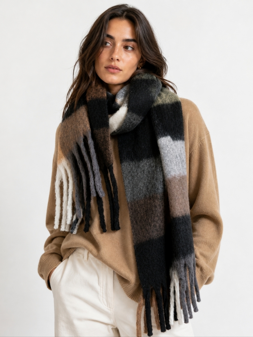Styline Blanket Scarf Multicolor Unisex OS